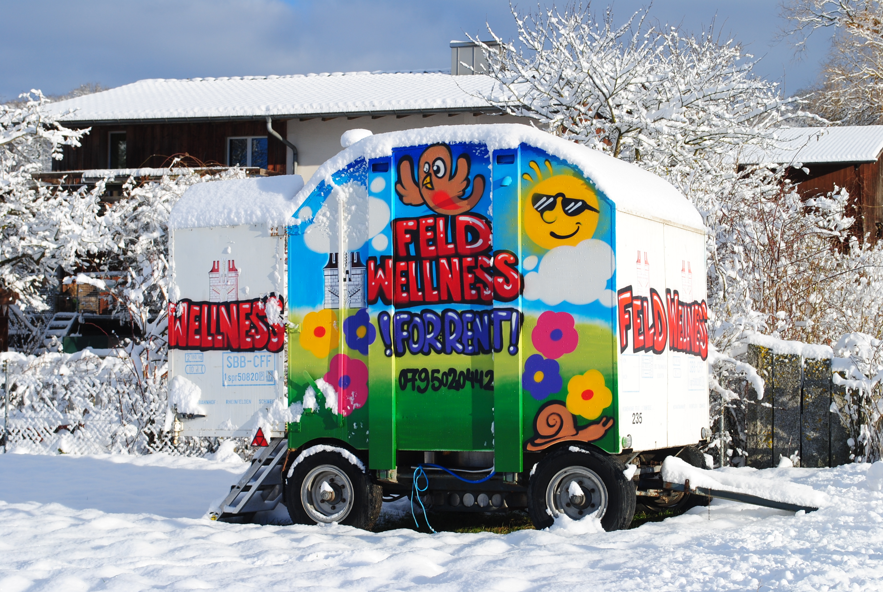 Mobile Sauna vom HärriHof