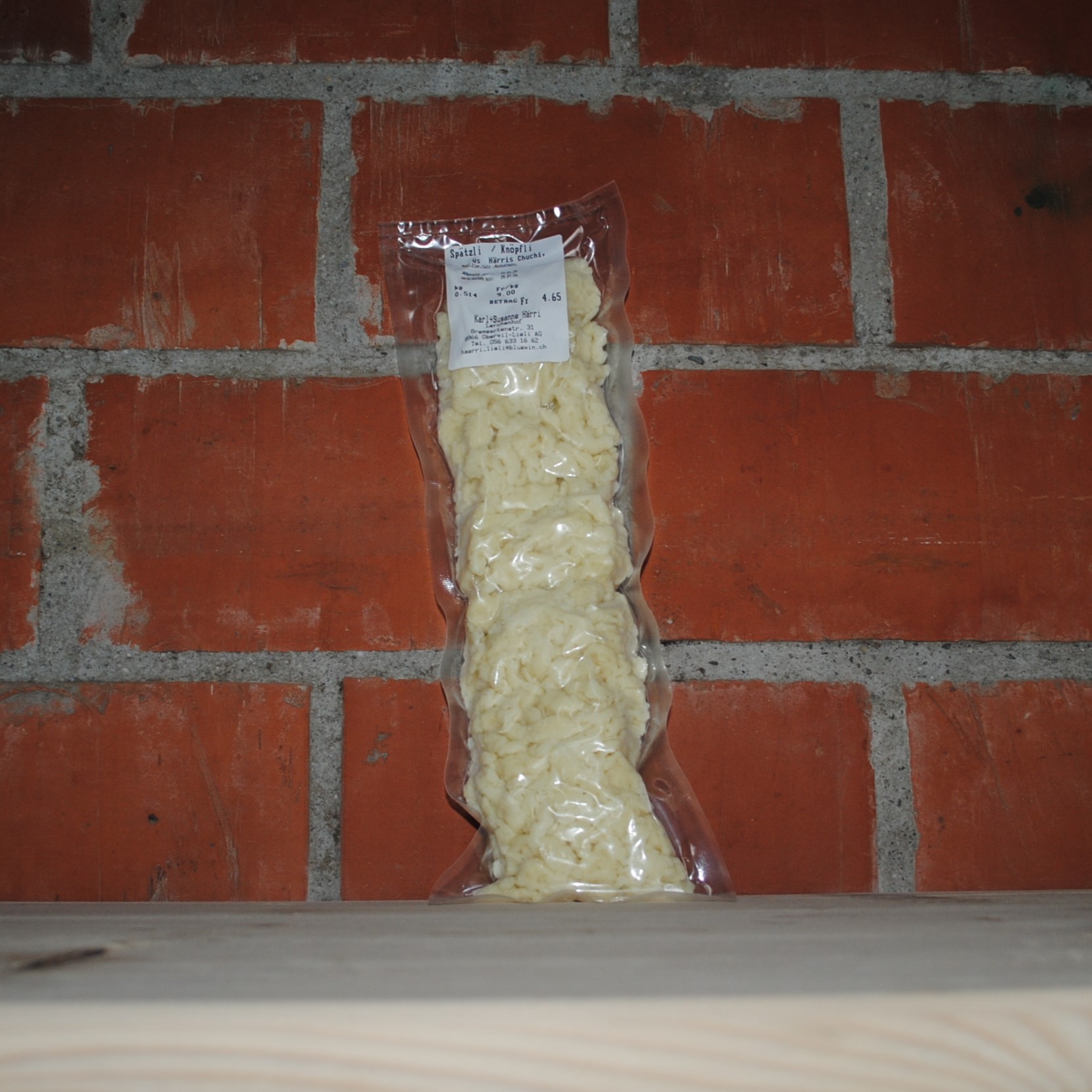 Spätzli / Chnöpfli